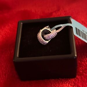 Luxury Moissanite Diamond huggie Hoop Earrings